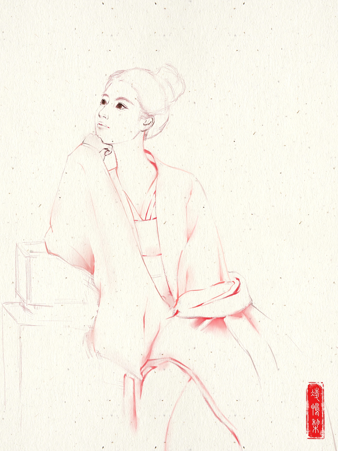 【古风插画】梦华录赵盼儿（图ZMzA0NTg4NTcy） - 商业插画 - 站酷设计师凌鸭梨原创素材 - 站酷ZCOOL