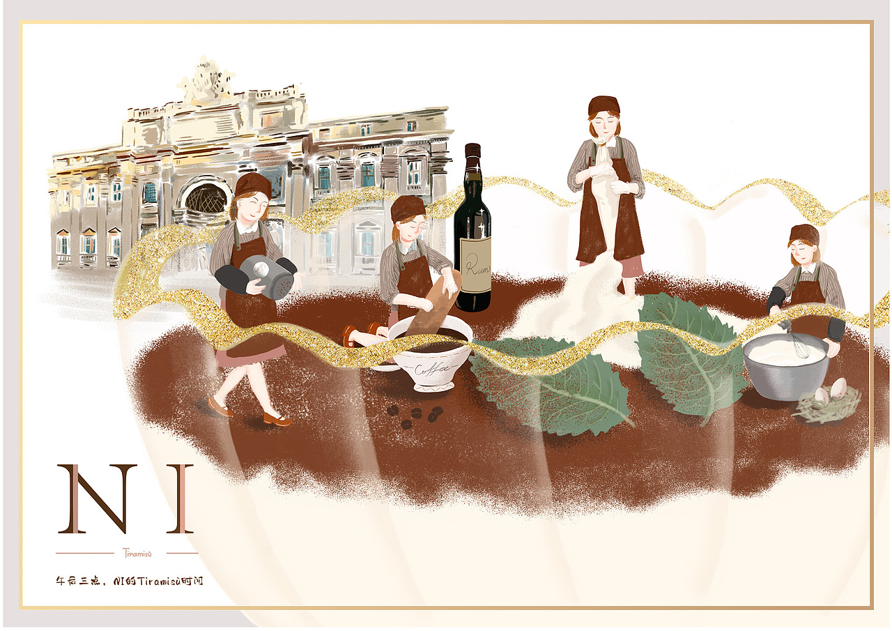 插画师西米鹿 作品集