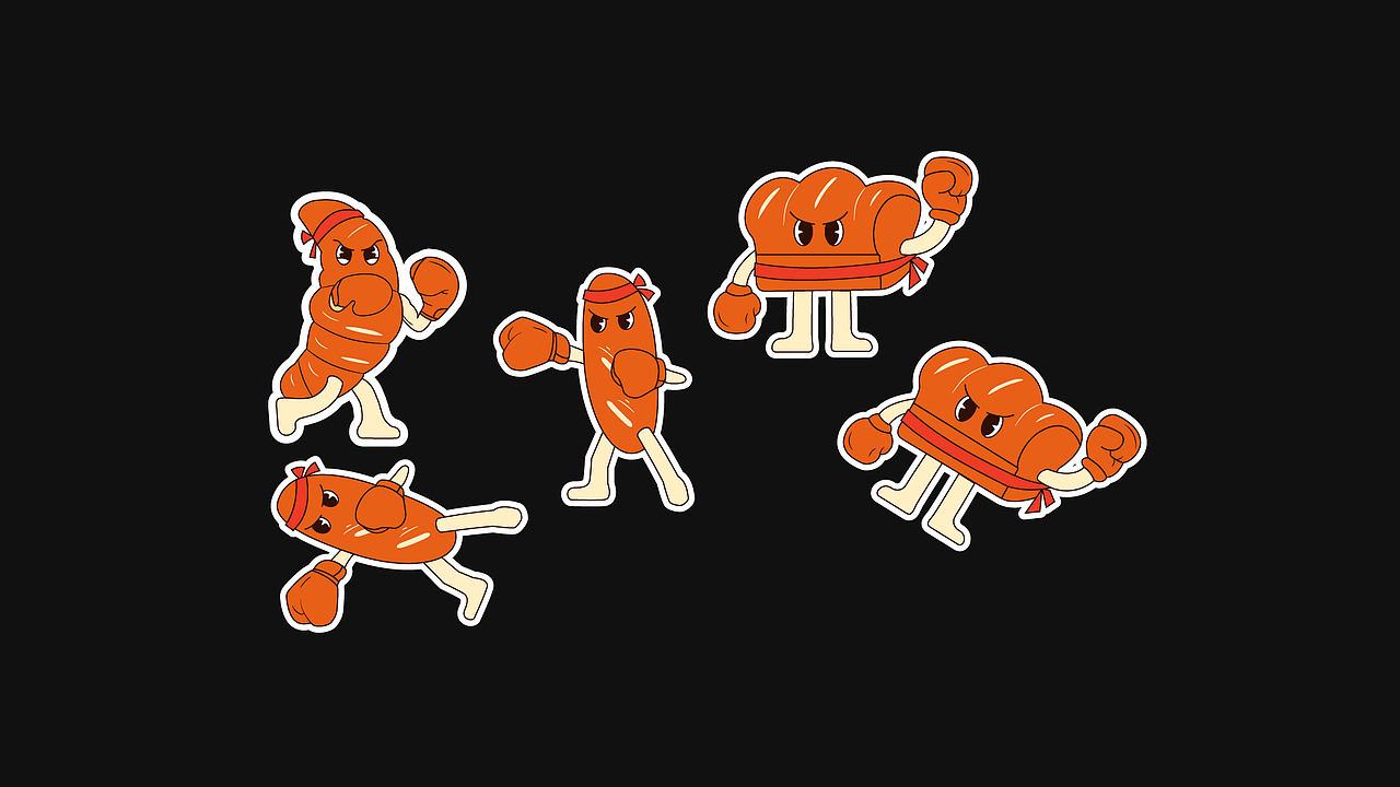 格斗面包品牌设计