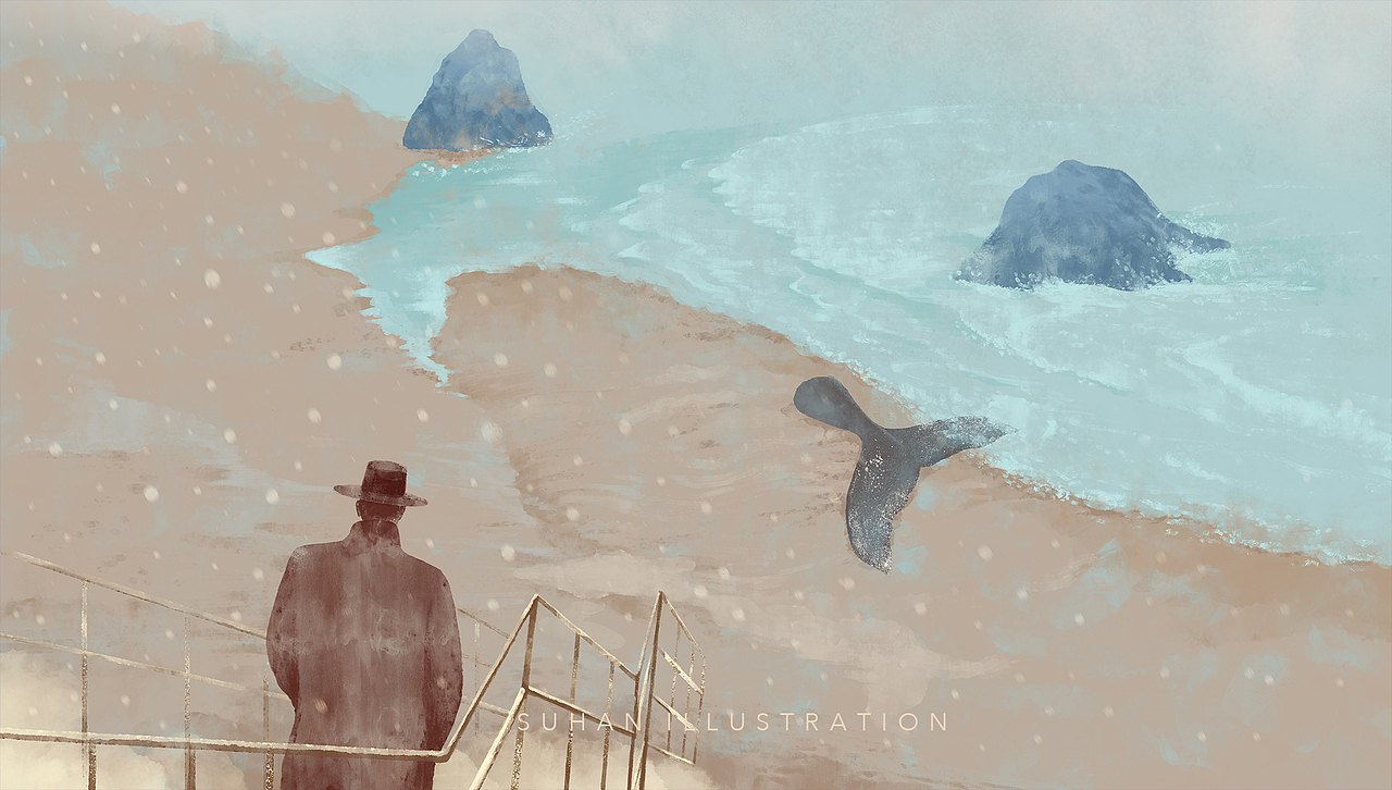 2023年度插画总结｜时间有她的来意（图ZMzU5NTM0MzE2） - 艺术插画 - 站酷设计师苏寒原创素材 - 站酷ZCOOL