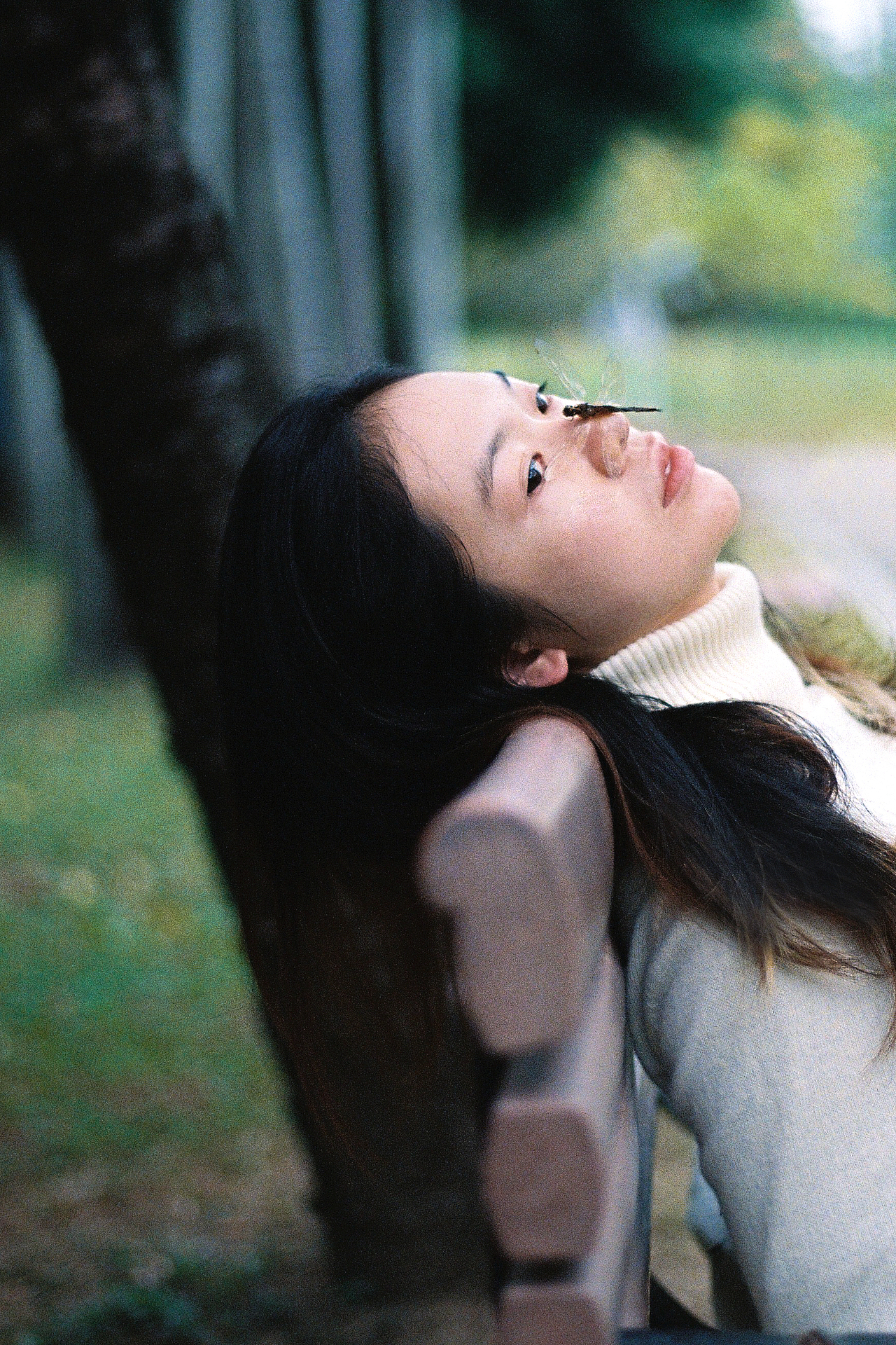 却有蜻蜓飞落吻（图ZMzI4NzQyMTYw） - 人像摄影 - 站酷设计师零一lemone原创素材 - 站酷ZCOOL