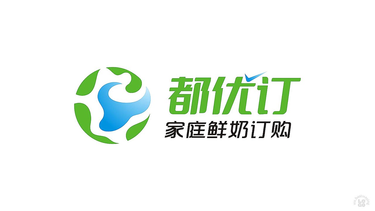 鲜奶配送logo