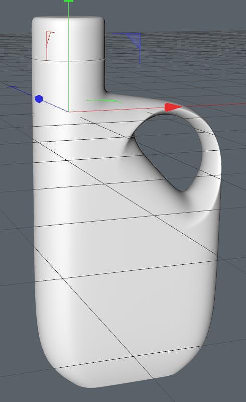 水壶瓶子产品建模