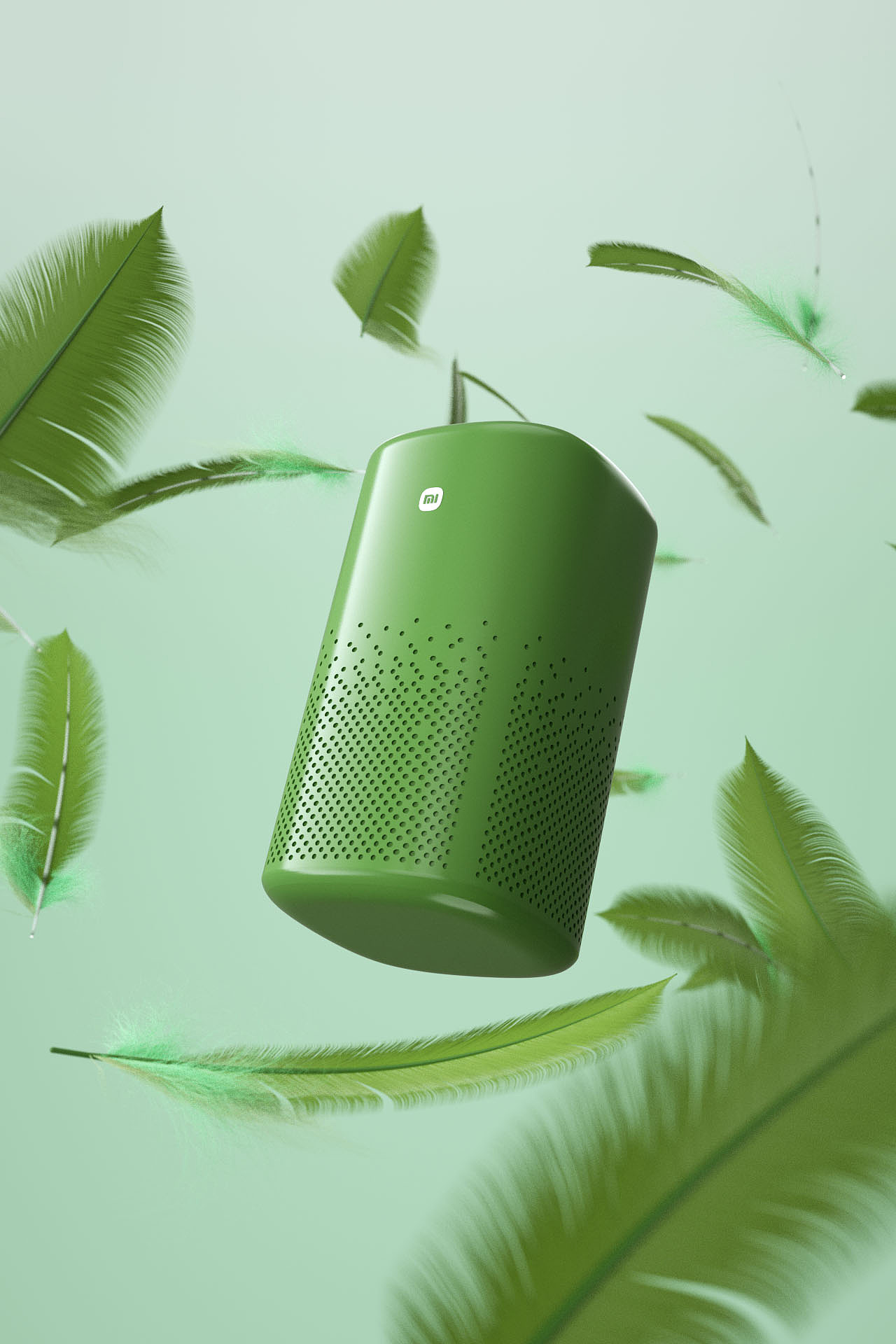 小米音响C4D