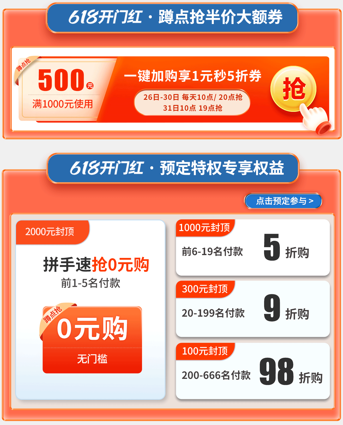618开门红（图ZMzAyODA3NjUy） - 电商 - 站酷设计师柠檬小妖原创素材 - 站酷ZCOOL