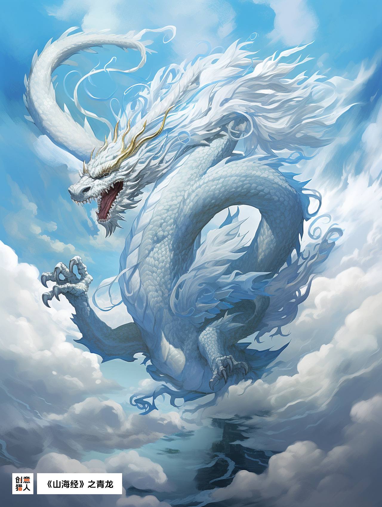 揭秘山海经：Midjourney带你探索古籍中的神兽奇观！（图ZMzU1OTM4MzYw） - AI作品 - 站酷设计师创意猎人原创素材 - 站酷ZCOOL