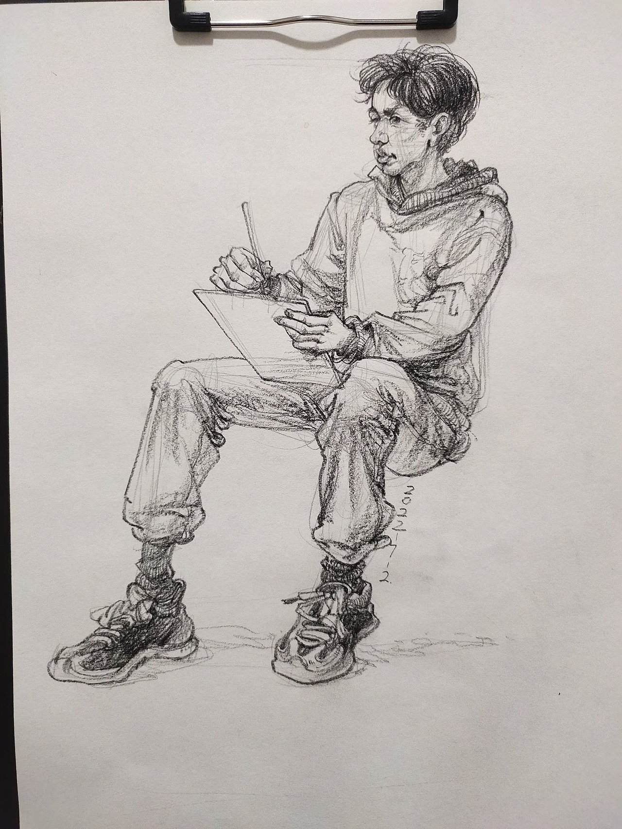 人物速写、素描静物、色彩静物2022（图ZMzQ2MTc3NzE2） - 绘画 - 站酷设计师来e笔原创素材 - 站酷ZCOOL