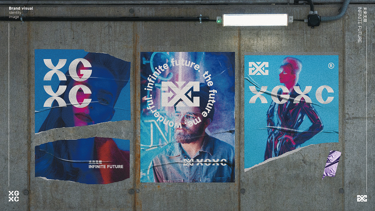 XGXC潮流服饰品牌形象设计｜时尚 服装 网店LOGO设计VI（图ZMzU3NTQ5OTg4） - Logo - 站酷设计师艾亿客原创素材 - 站酷ZCOOL