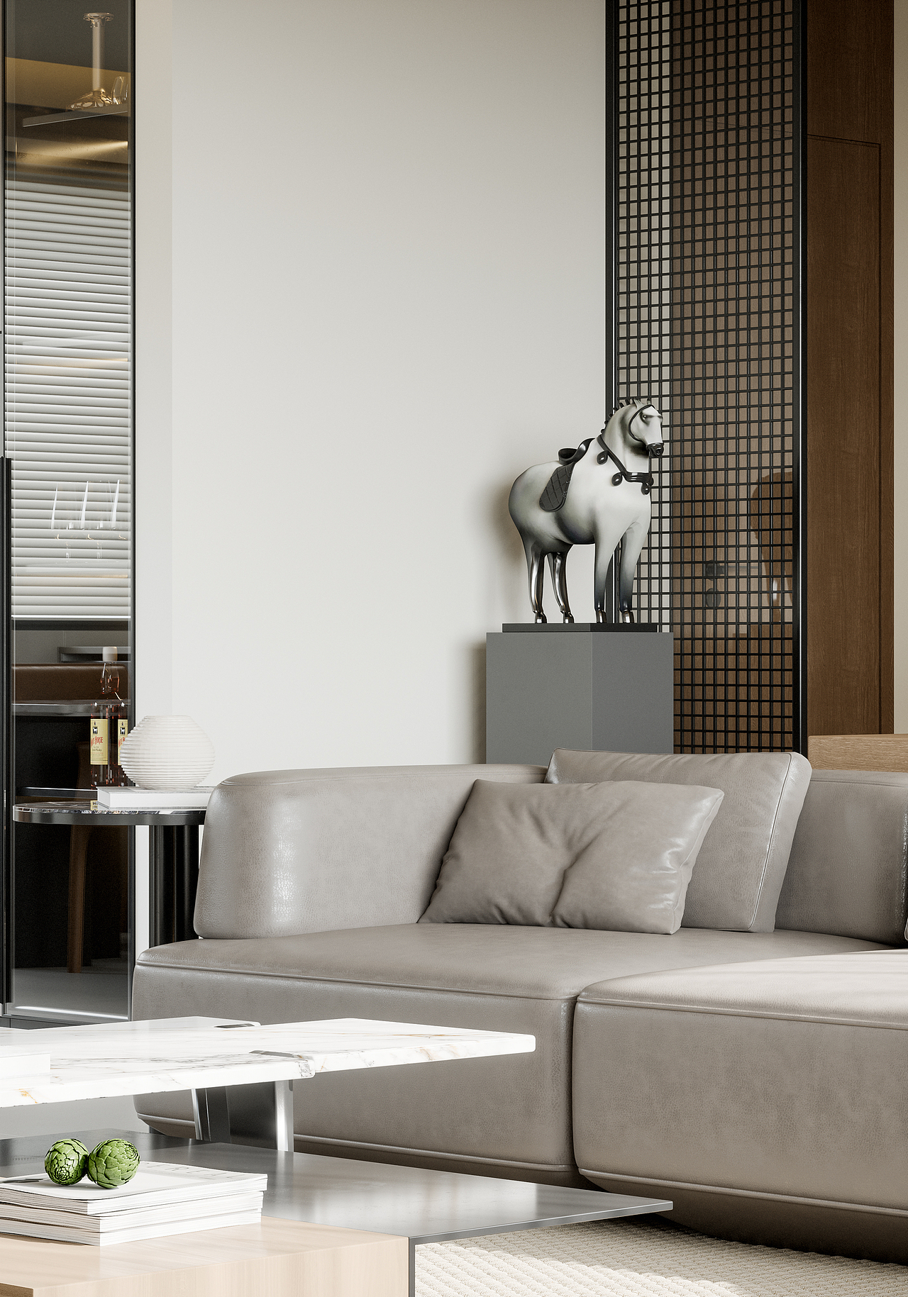 现代客厅（图ZMzM2MzE0Mzk2） - 家装设计 - 站酷设计师深海大菠萝Bolo原创素材 - 站酷ZCOOL