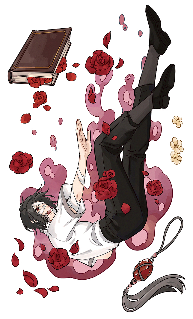 玫瑰少年（图ZMzI5MjcwNzA4） - 创作习作 - 站酷设计师coin五毛原创素材 - 站酷ZCOOL