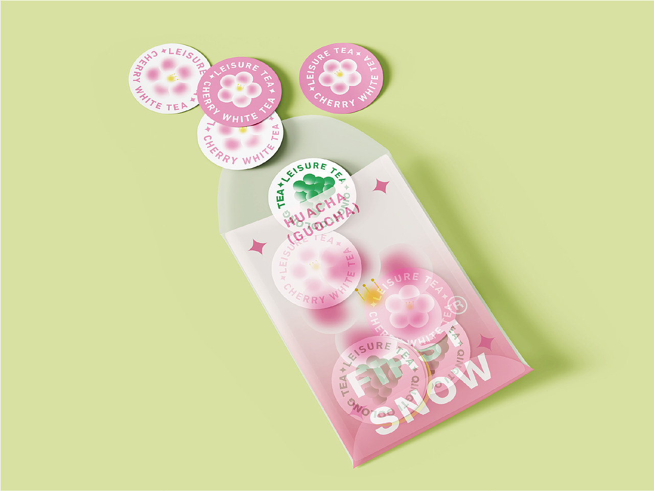 LEISURE TEA 花闲茶 | 茶饮品牌设计（图ZMzM0MjEyNTg0） - 品牌 - 站酷设计师Mobray原创素材 - 站酷ZCOOL