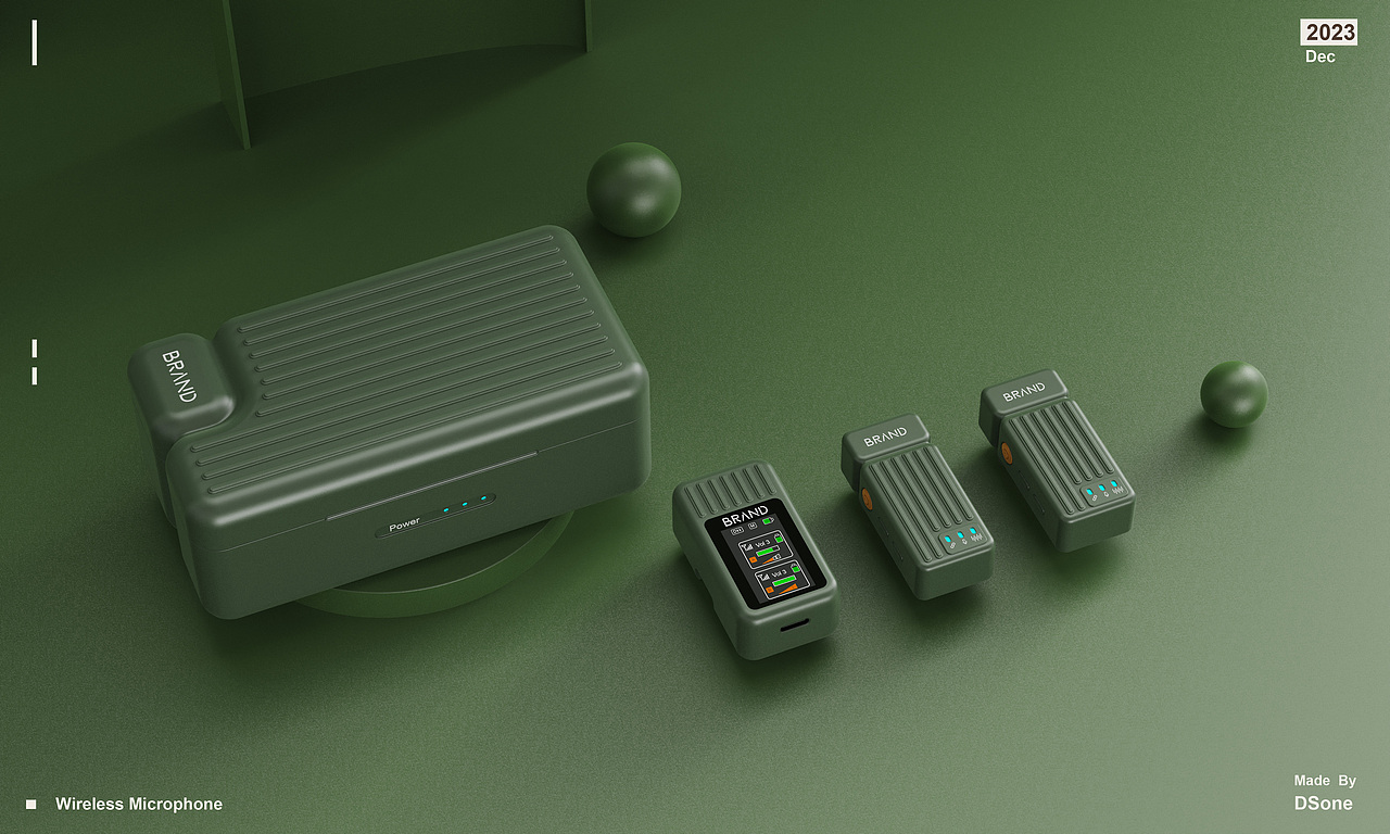 无线领夹麦克风设计（图ZMzYxOTQ1MDky） - 电子产品 - 站酷设计师DSone原创素材 - 站酷ZCOOL