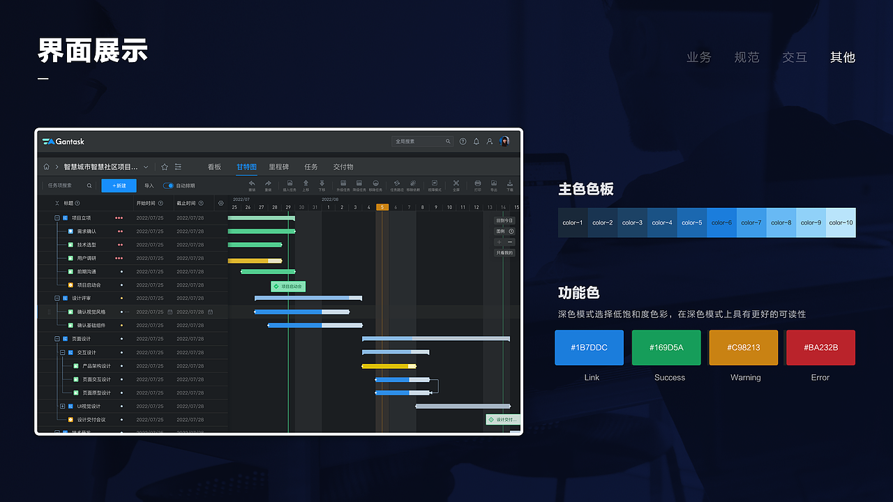 Gantask - 轻量化项目管理工具（图ZMzE0OTg3OTk2） - 其他UI - 站酷设计师Gantask原创素材 - 站酷ZCOOL