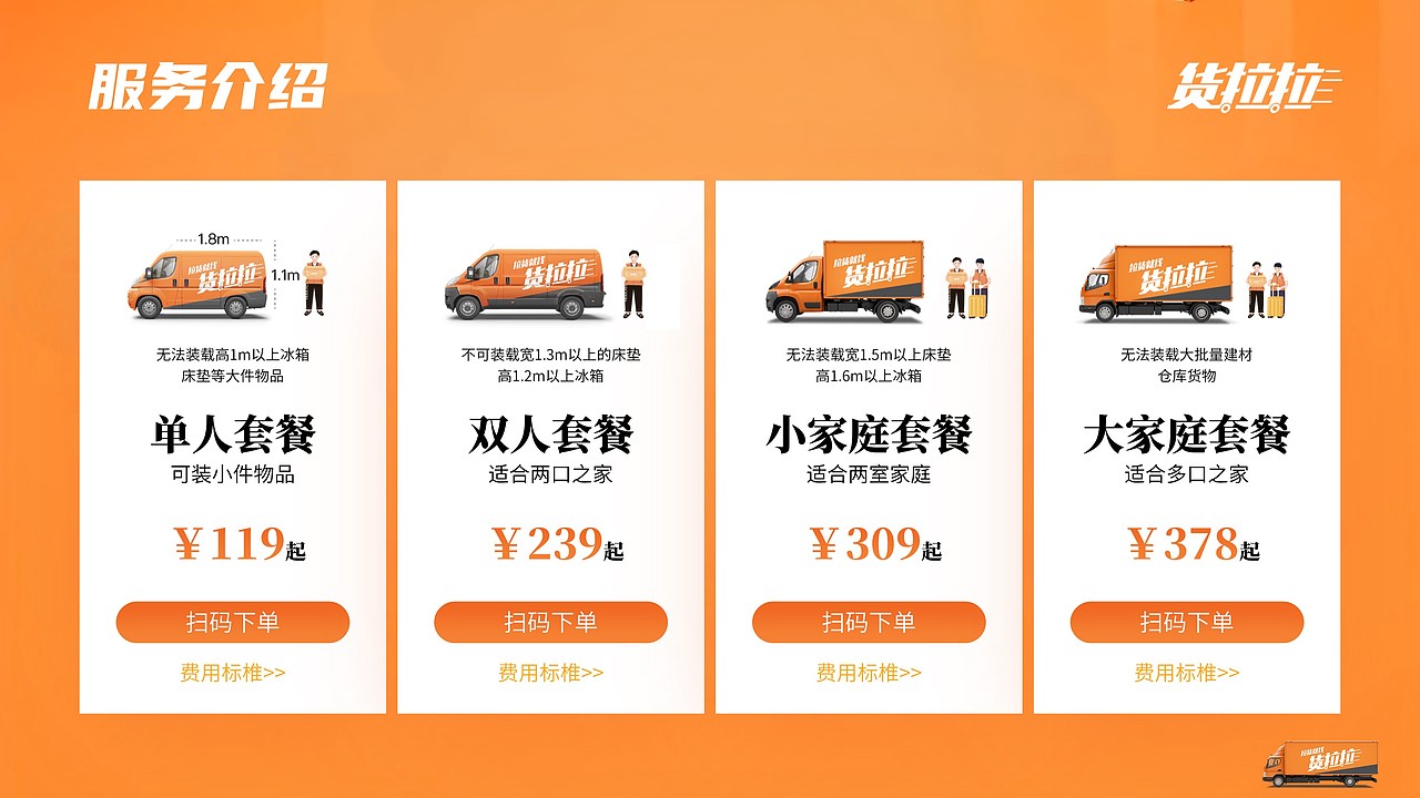 PPT习作 货拉拉服务介绍商务风PPT