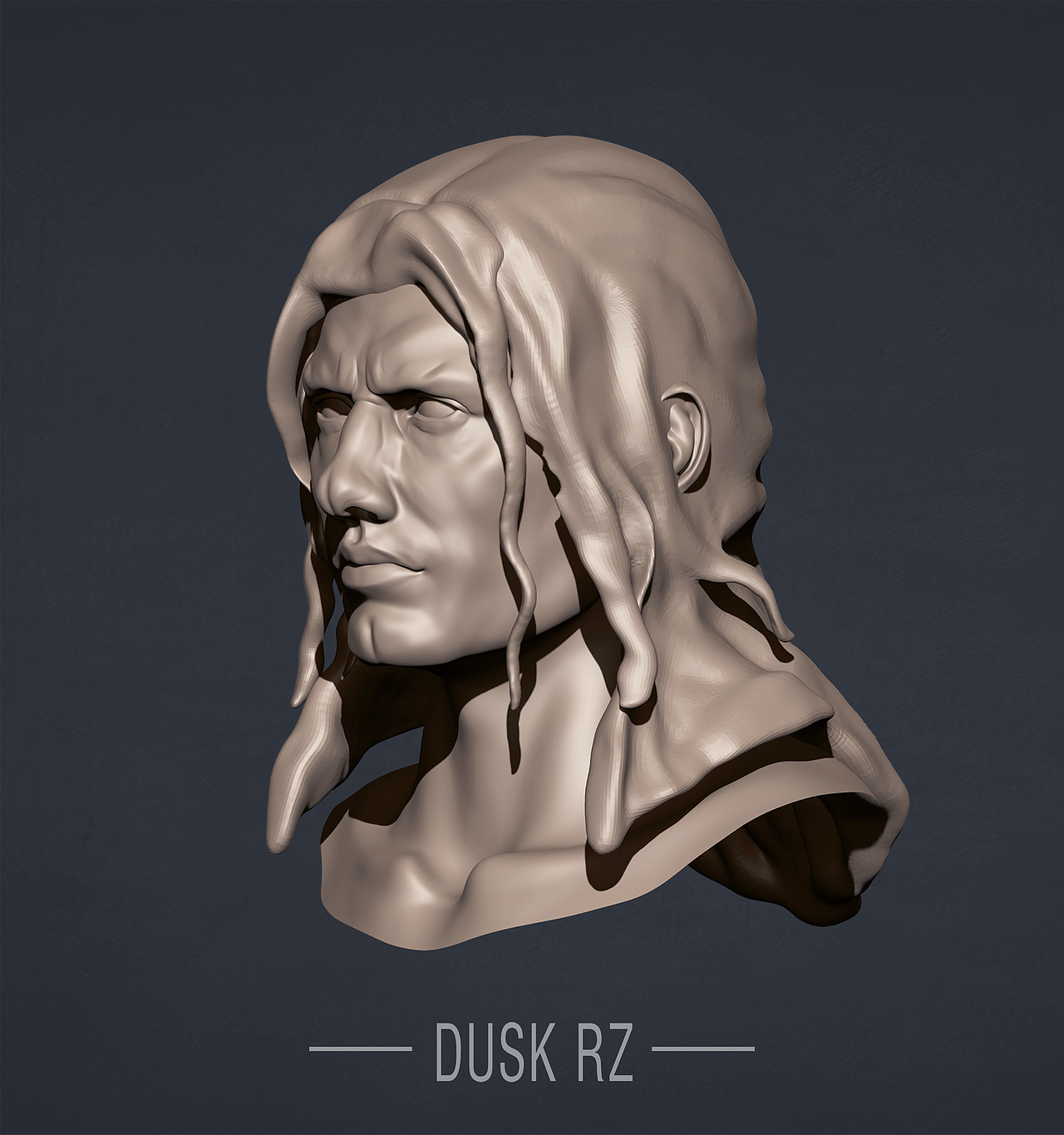 zbrush写实人像雕刻练习