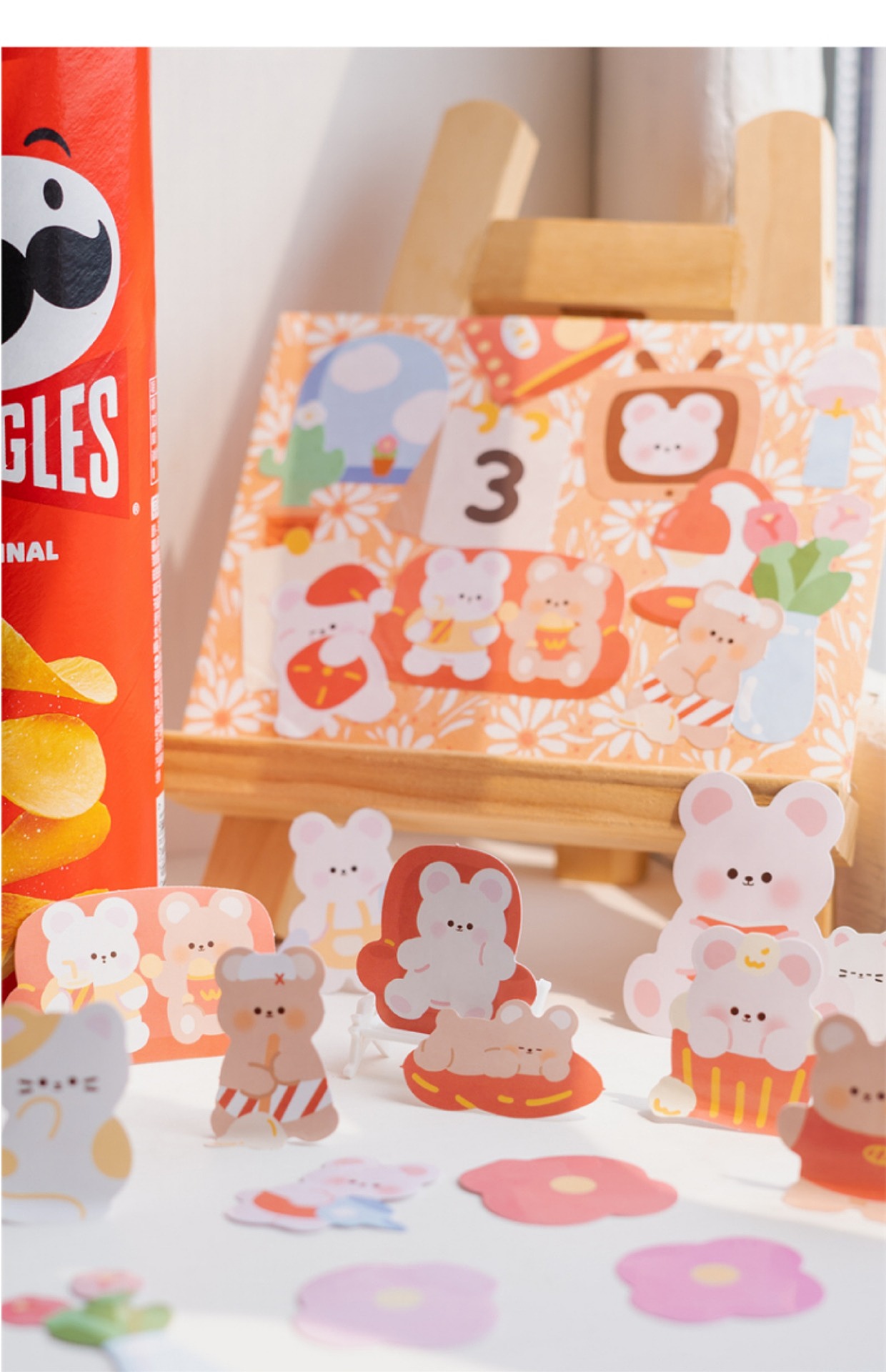 商稿展示-糯叽叽圆咕咕贴纸