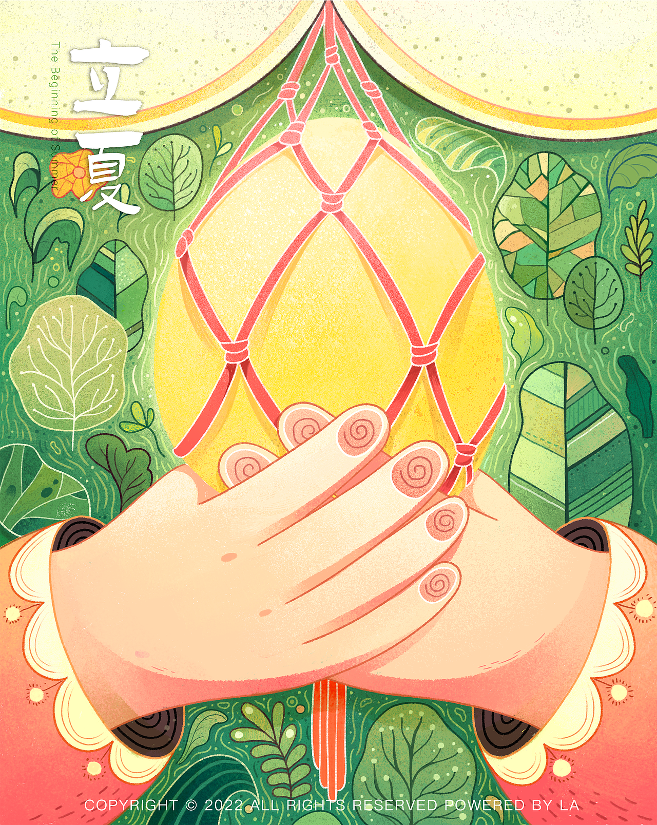 二十四节气｜夏 秋（图ZMzE3NDU3NjQw） - 商业插画 - 站酷设计师给我超级辣原创素材 - 站酷ZCOOL