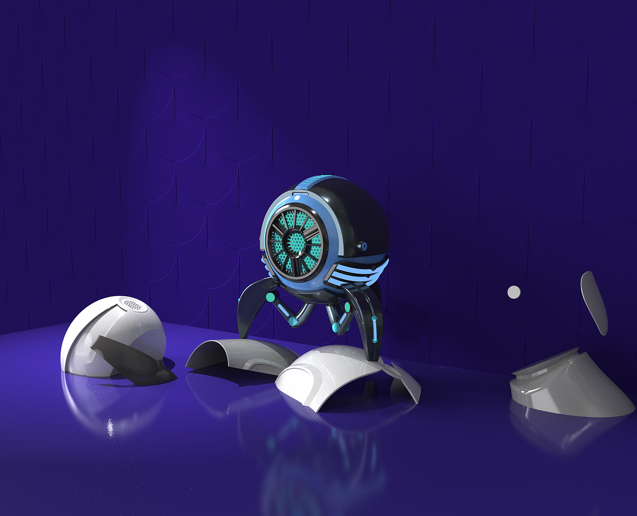 临摹重力星球Mars音响（图ZMzA2NDgwOTg4） - 电子产品 - 站酷设计师晓小7原创素材 - 站酷ZCOOL