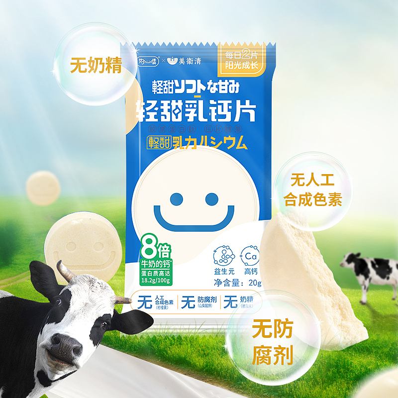 乳钙片主图+详情页设计（图ZMzAxNTcwNjA0） - 电商 - 站酷设计师三鱼斤原创素材 - 站酷ZCOOL