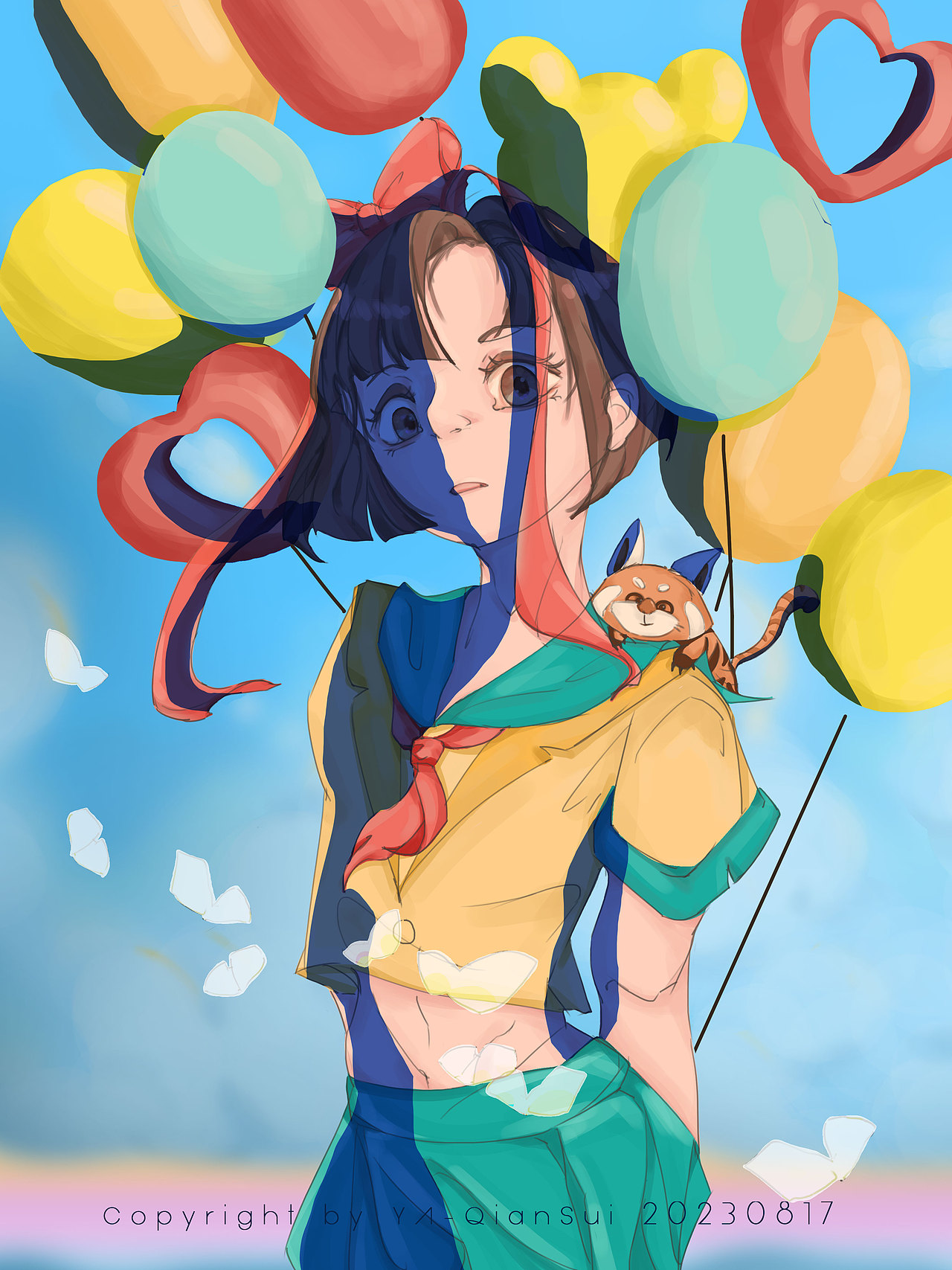 菜鸭鸭_ | 2023创作习作、个人练习总结(图ZMzU4OTI0Nzc2) - 商业插画 - 站酷设计师菜鸭鸭_原创素材 - 站酷ZCOOL