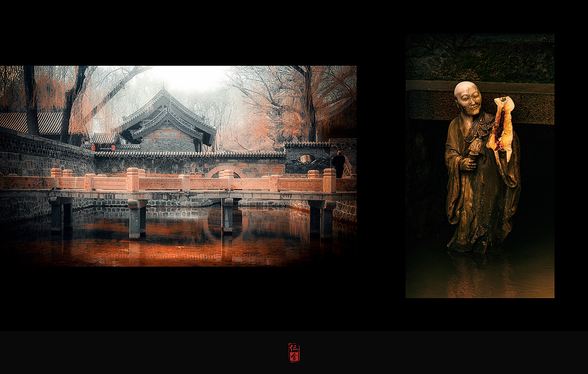晋祠三绝其一的难老泉
唐代大诗人李白曾赞叹:“晋祠流水如碧玉,微波龙鳞莎草绿。”