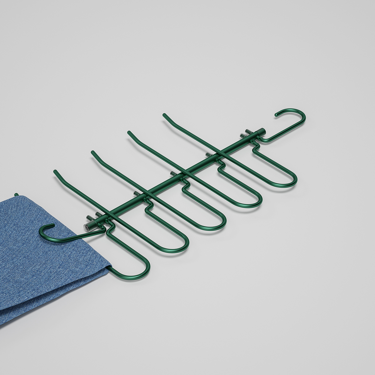 省空间裤架-渲染