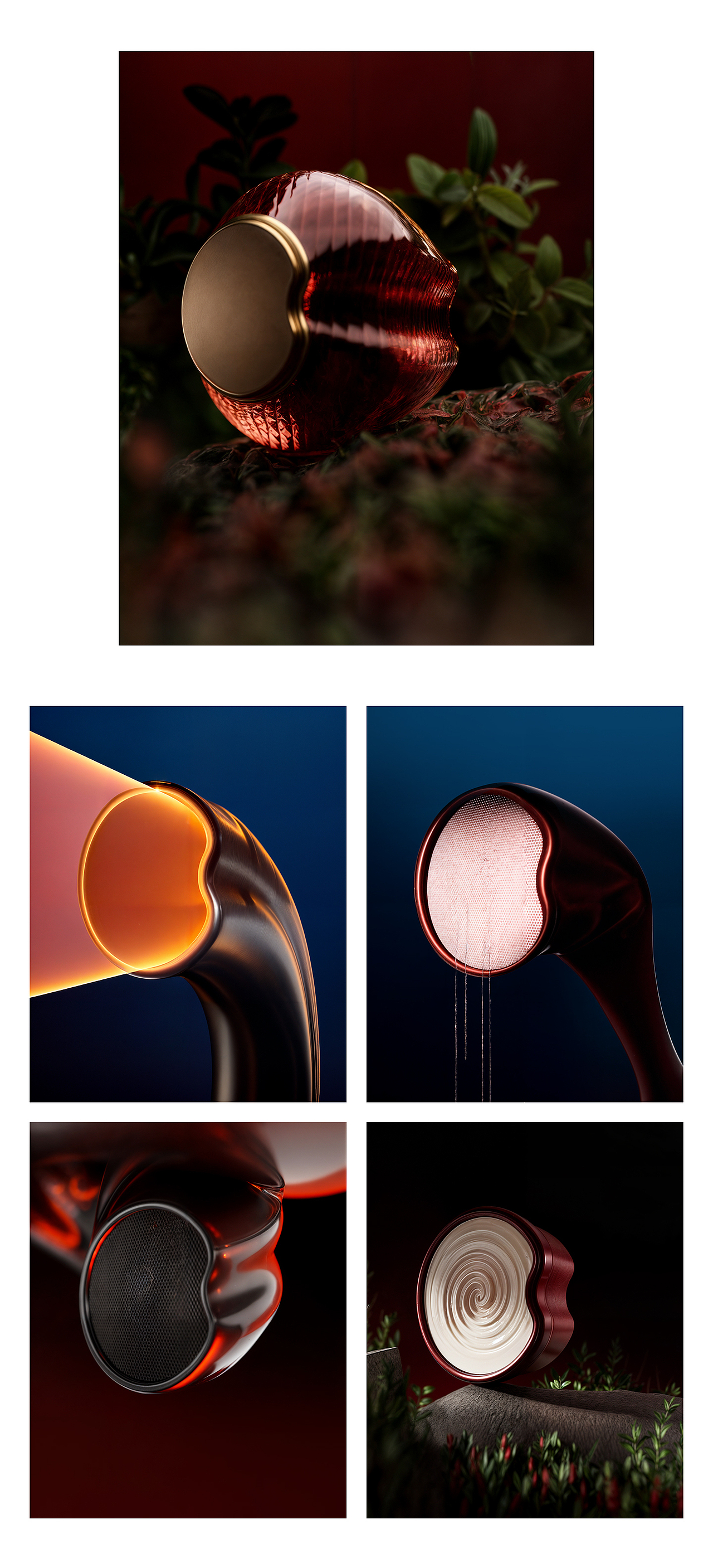 100个图形符号延展探索实验(C4D和AI的一些碰撞)