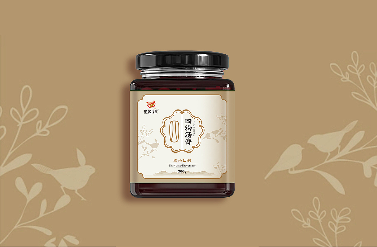 膏滋四物汤膏 | 包装设计（图ZMzQ4NDI2NjUy） - 包装 - 站酷设计师DesignbyCM原创素材 - 站酷ZCOOL