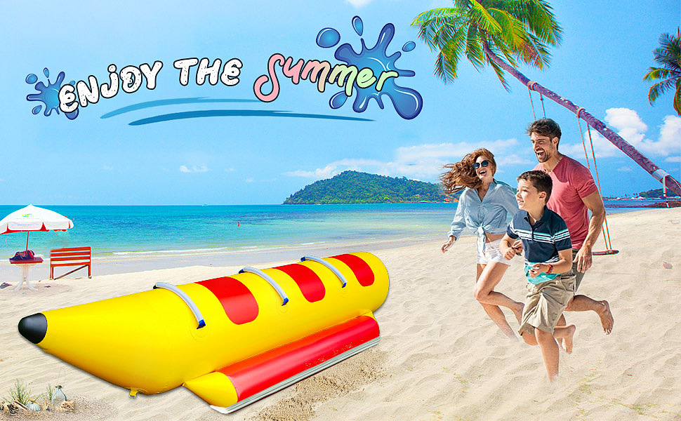 充气香蕉船亚马逊主图设计