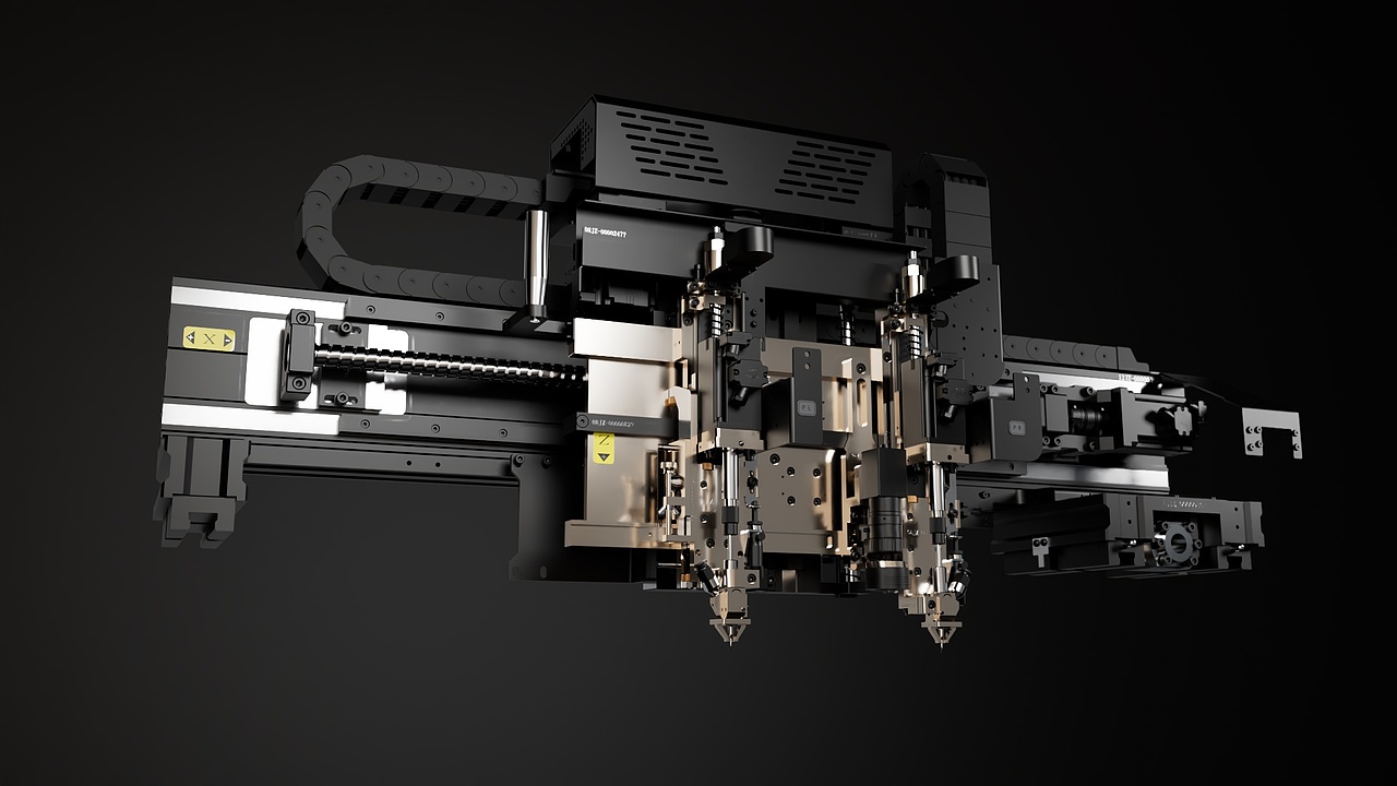 《迈斯维高速螺丝机渲染片》工业机械动画
