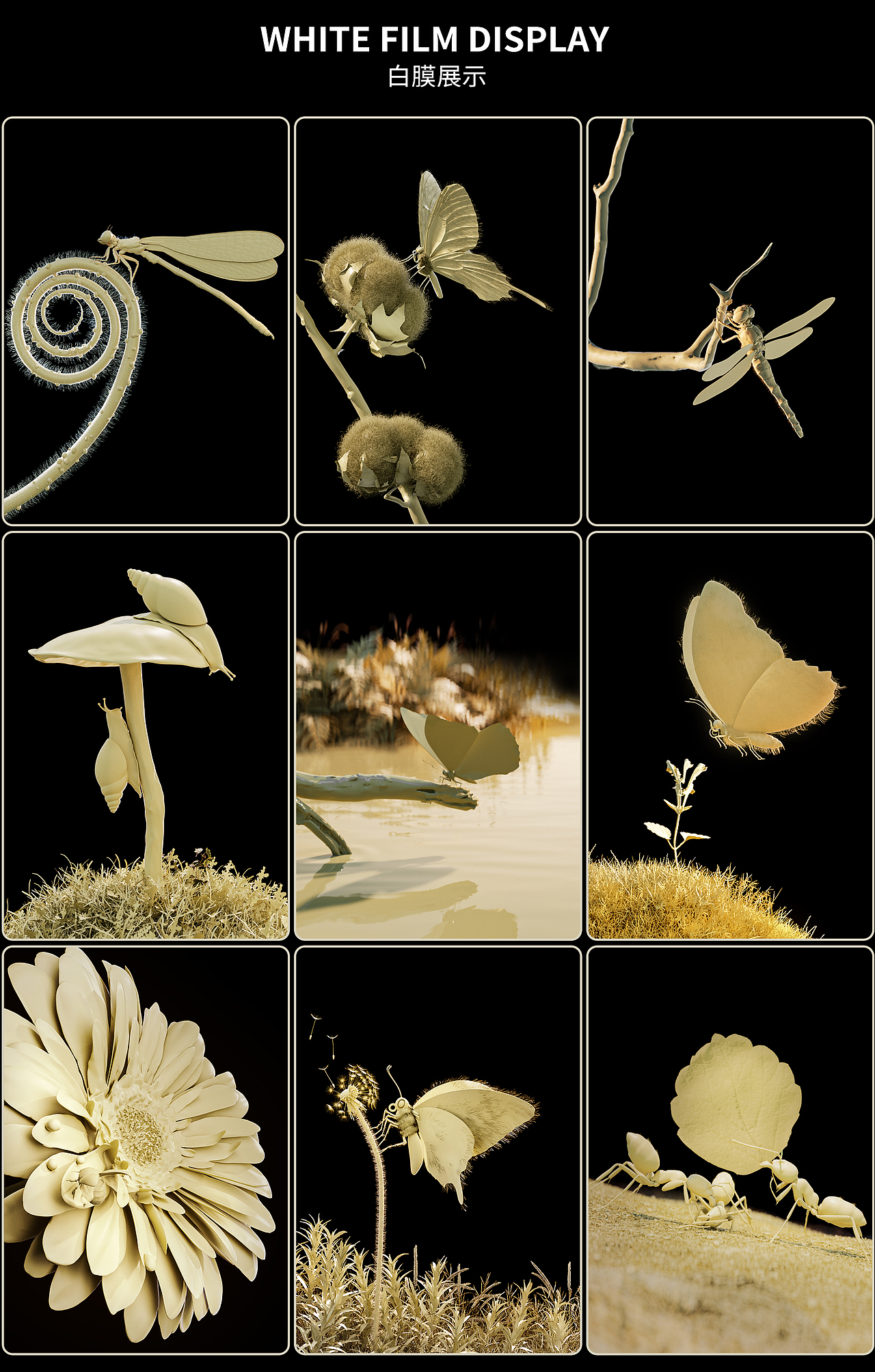 【昆虫Render】（图ZMzI1MTY4MTg4） - 人物/生物 - 站酷设计师Rxu_双木原创素材 - 站酷ZCOOL