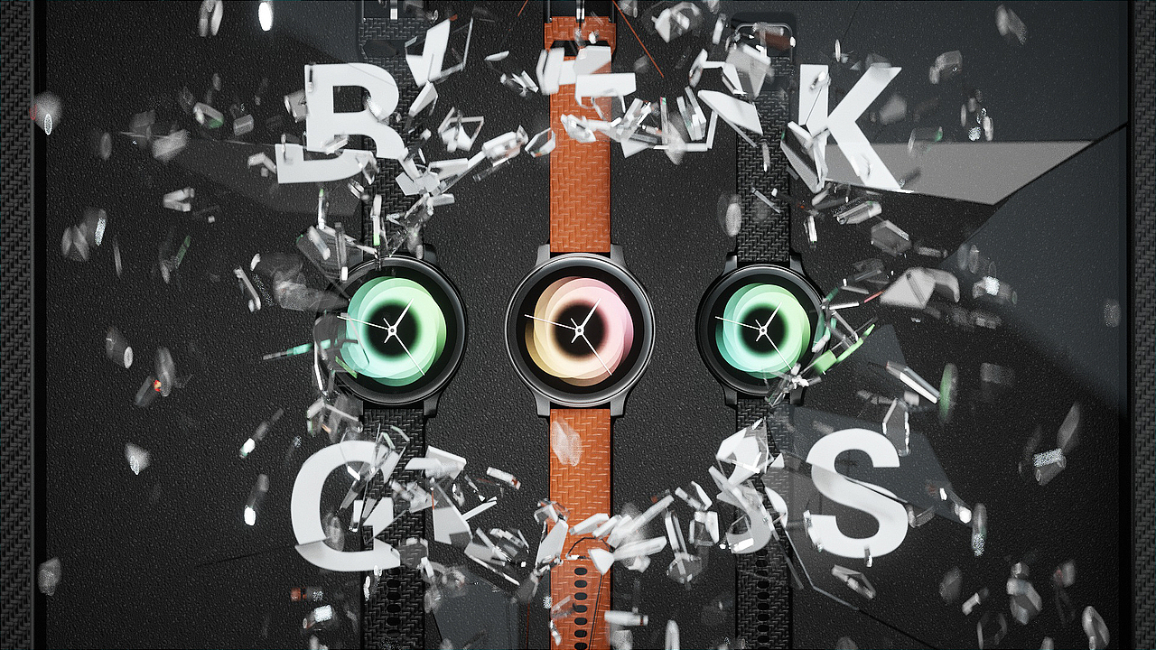 Sports Watch.运动手表动态渲染