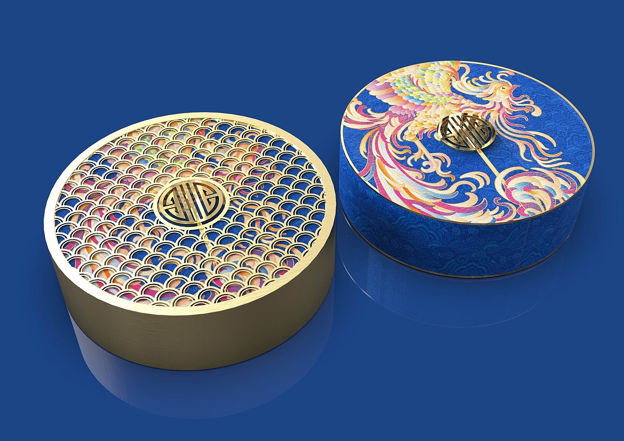 中式首饰盒设计