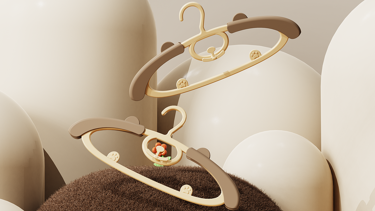 儿童衣架（图ZMzMwOTg5NzA0） - 生活用品 - 站酷设计师设计师大王啊原创素材 - 站酷ZCOOL