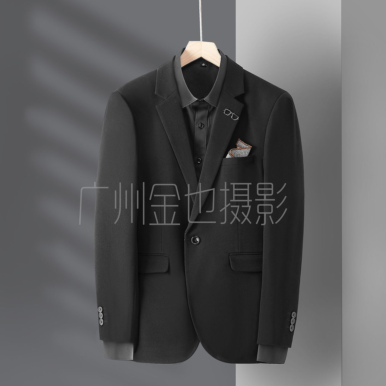 广州金也摄影|男装长袖T恤衬衫西装西裤卫衣挂拍拍摄