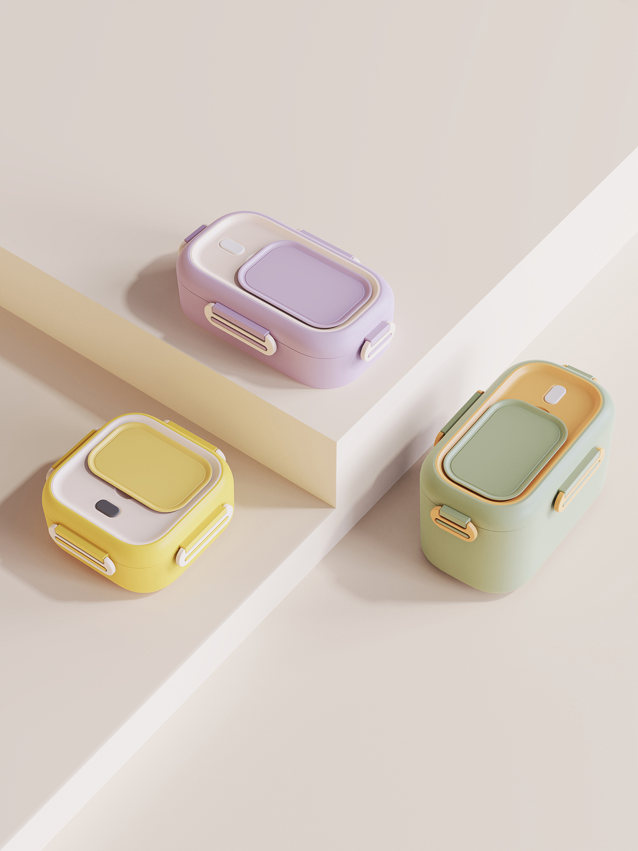 套系保温饭盒 Lunch box collection（图ZMzY0MDQyNzU2） - 生活用品 - 站酷设计师北冥有鱼1原创素材 - 站酷ZCOOL