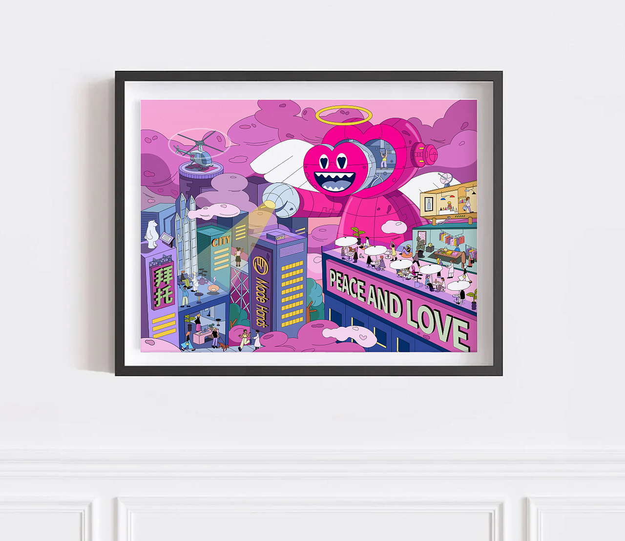 拜托!请热爱 插画系列