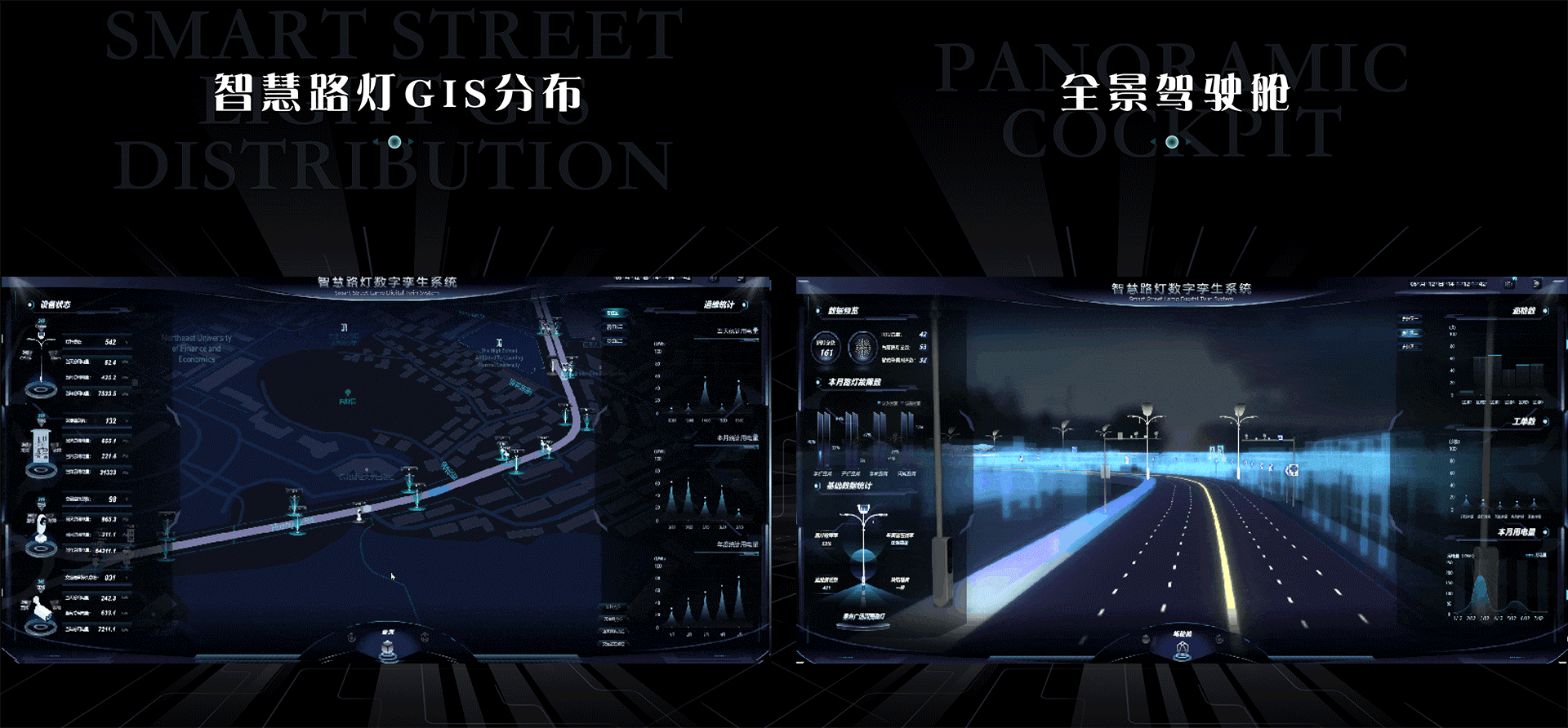 智慧路灯三维可视化 | 图扑数字孪生（图ZMzQxNTM5MjA0） - 场景 - 站酷设计师可视化鲸鱼原创素材 - 站酷ZCOOL