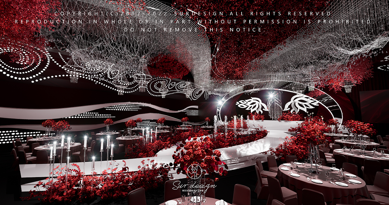 羽翼厅丨婚宴酒店设计作品