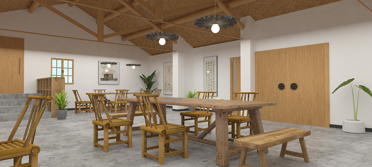 農(nóng)家書屋小練習(xí)（圖ZMzQ1MDYzMzY0） - 展陳設(shè)計 - 站酷設(shè)計師AnnnnChou原創(chuàng)素材 - 站酷ZCOOL