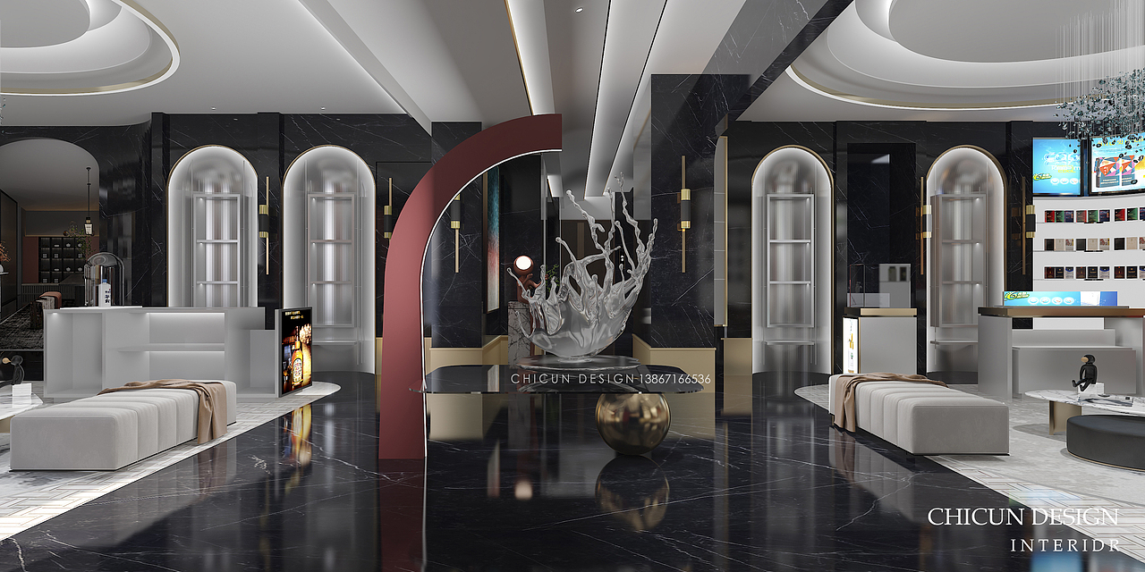 【尺寸设计】私人会所(诗词歌赋烟酒茶)