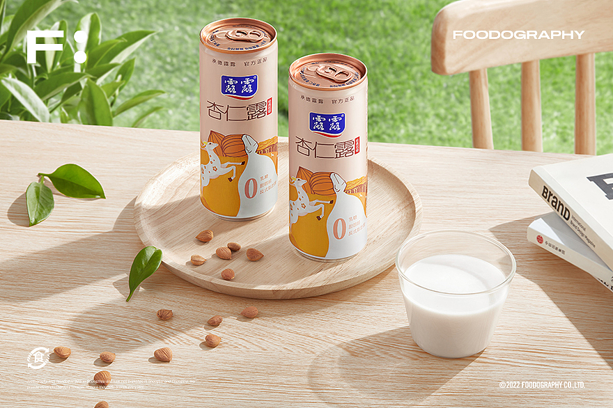 饮品摄影 | 露露核桃露 ✖ foodography