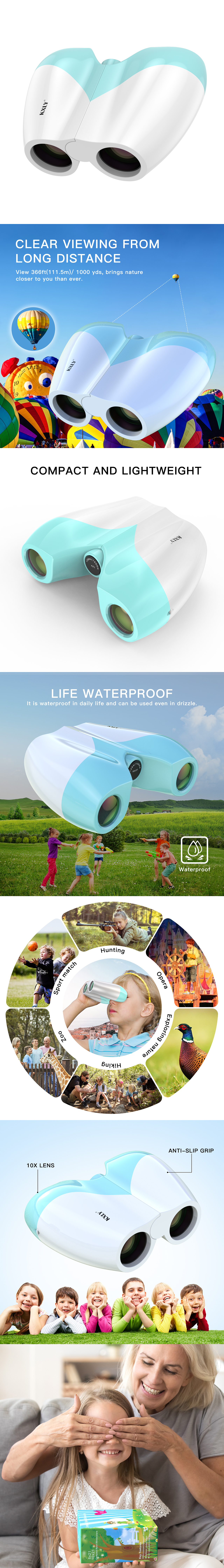 儿童望远镜 双筒望远镜建模 亚马逊图片设计