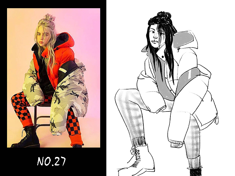 30天速寫打卡-27（圖ZMzE0ODM3NDc2） - 繪畫 - 站酷設(shè)計(jì)師weiting喂停原創(chuàng)素材 - 站酷ZCOOL