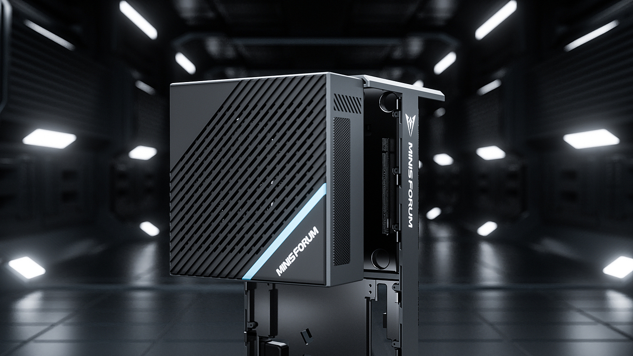 产品渲染(迷你电脑)