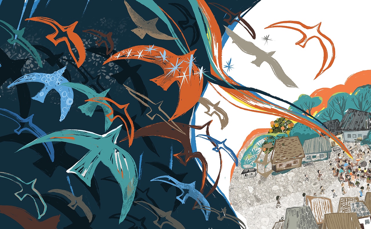 非遗作品《瞎腔》（图ZMzYyMDc3MjE2） - 绘本 - 站酷设计师锅一菌009原创素材 - 站酷ZCOOL