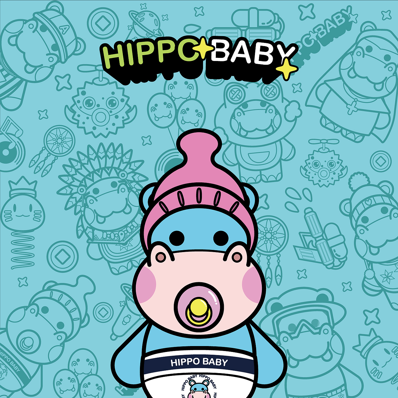 IP形象设计河马