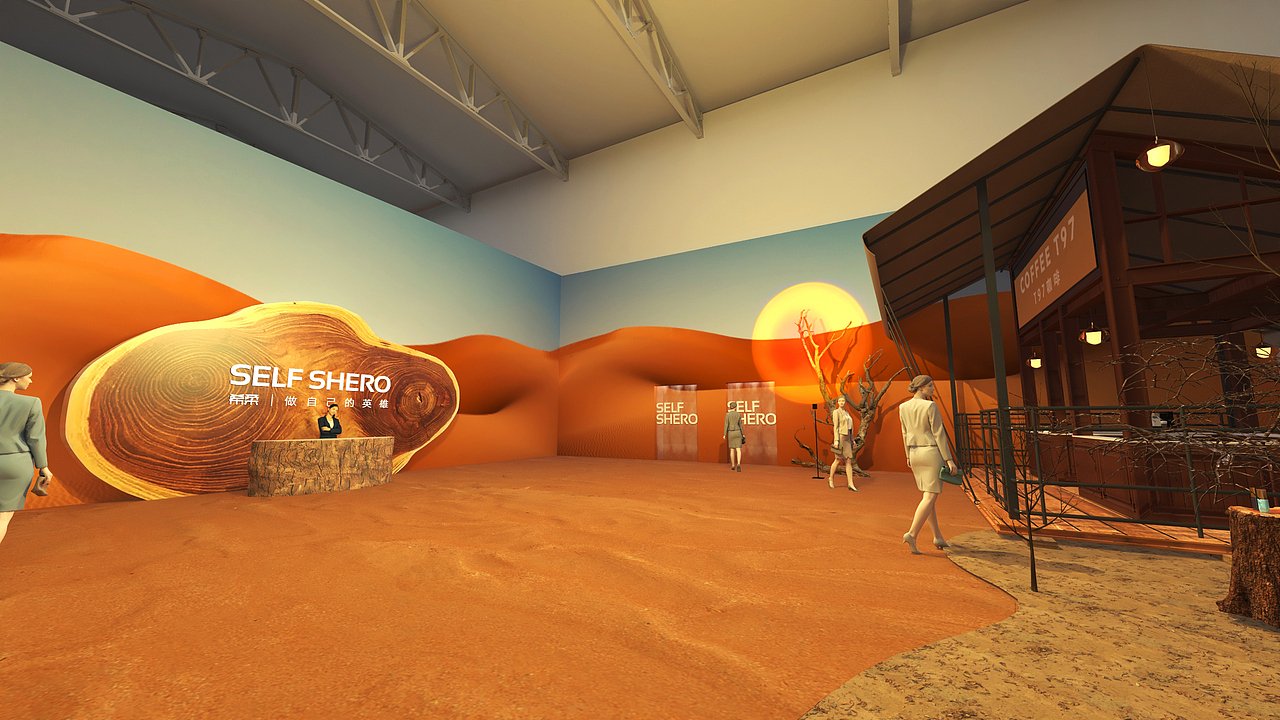 希柔秋冬發(fā)布會(huì)比稿（圖ZMzQ0MDU3NTM2） - 舞臺(tái)美術(shù) - 站酷設(shè)計(jì)師撒哈拉的一粒沙原創(chuàng)素材 - 站酷ZCOOL