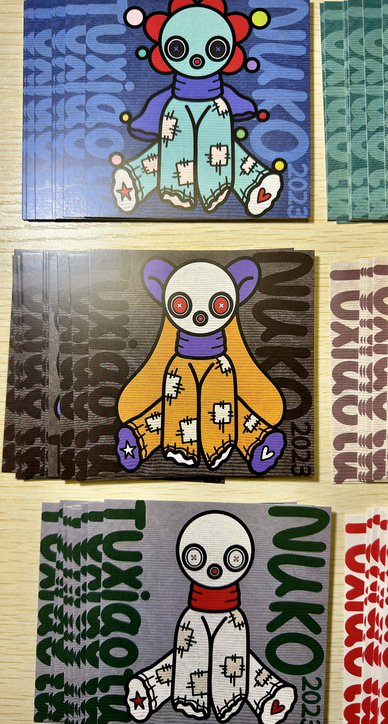 纽扣娃娃NUKO——手工潮玩IP的诞生（图ZMzU4OTg5OTI0） - 新锐潮流插画 - 站酷设计师凸小涂原创素材 - 站酷ZCOOL