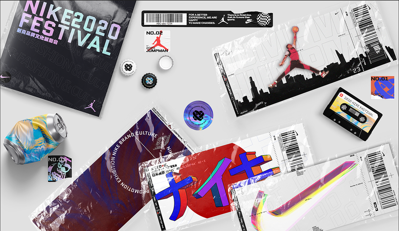 2020耐克品牌文化宣传展览-不止运动 more than sport（图ZMzA3ODIzMjM2） - 海报 - 站酷设计师桐葉kiriha原创素材 - 站酷ZCOOL